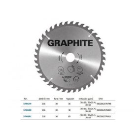 KÖRFŰRÉSZLAP GRAPHITE  57H680 216x30 Z 48