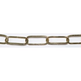 LÁNC SILA DÍSZLÁNC DOBON SÁRGARÉZ 2,2 MM /60M Z10, 